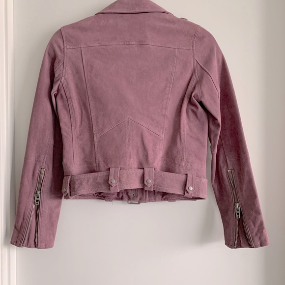 BlankNYC Lilac Suede Moto Jacket - Picture 7 of 12